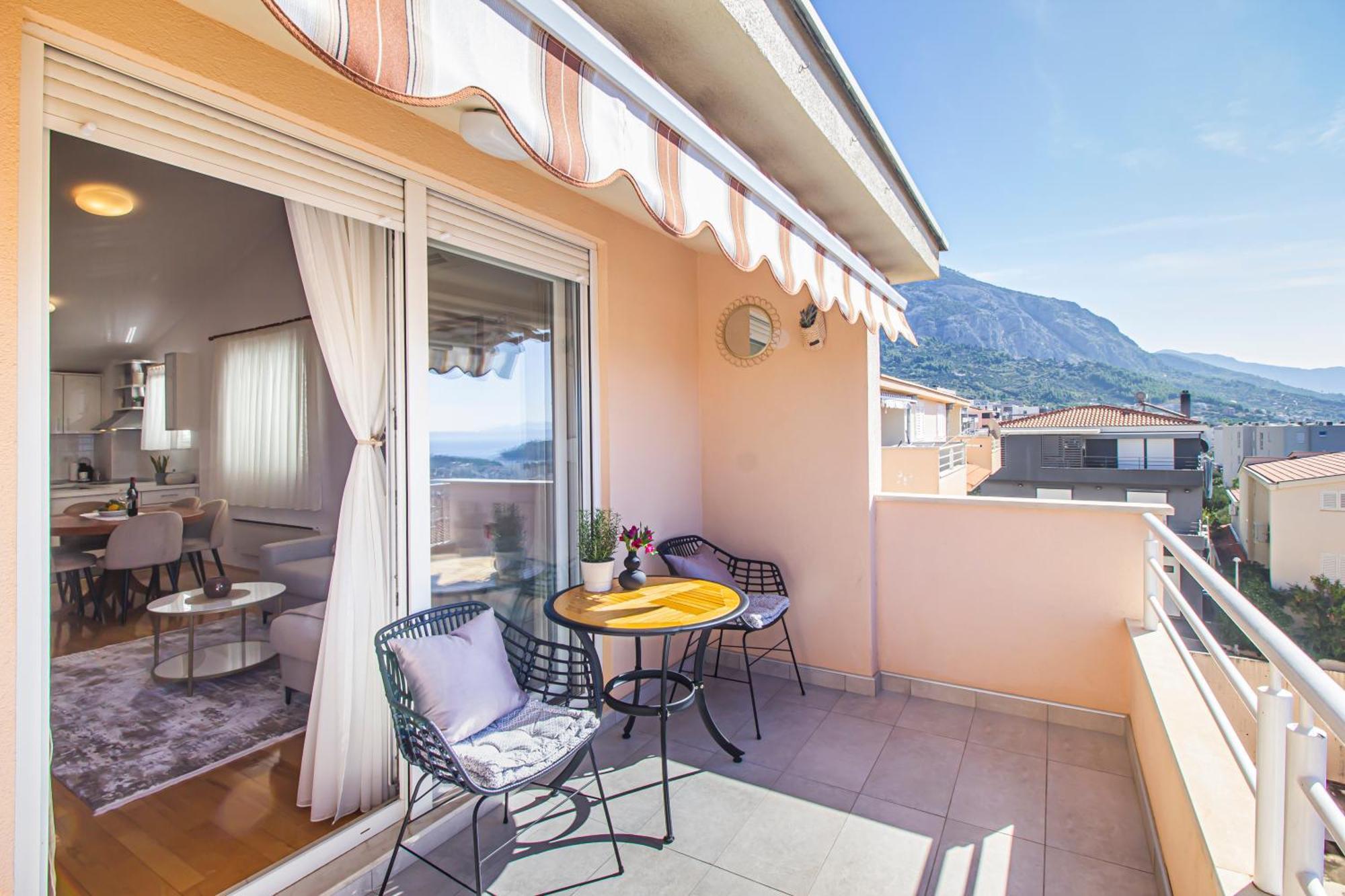 Apartment Anita With Amazing Sea View Makarska Exterior foto